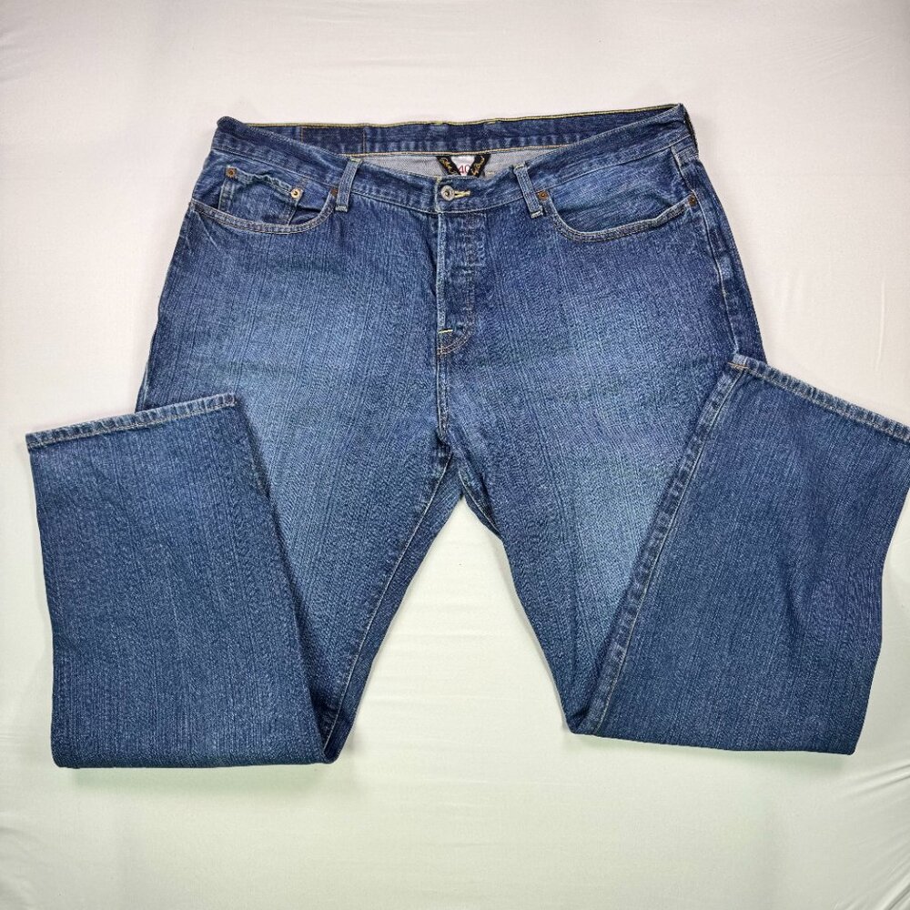 Lucky Brand 221 Straight Jeans 40S Bruno Wash